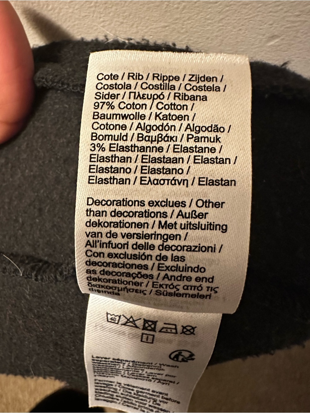 Lacoste Women’s Black Full-Zip Hooded Sweatshirt - Picture 12 of 12